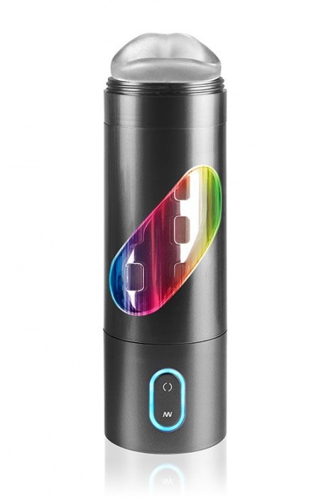 Перезаряжаемый мастурбатор-ротик Extreme Toyz Rechargeable Roto-Bator Mouth - Pipedream - в Ноябрьске купить с доставкой