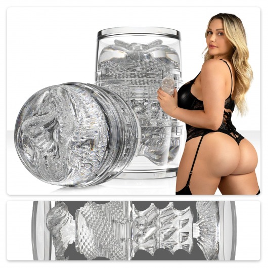 Прозрачный двусторонний мастурбатор Fleshlight Quickshot Mia Malkova - Fleshlight - в Ноябрьске купить с доставкой