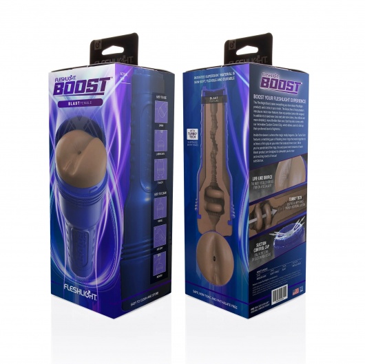 Мастурбатор-анус Fleshlight Boost Blast Female - Fleshlight - в Ноябрьске купить с доставкой