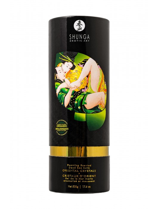 Соль Мёртвого моря для ванны Oriental Crystals «Цветок лотоса» - 500 гр. -  - Магазин феромонов в Ноябрьске