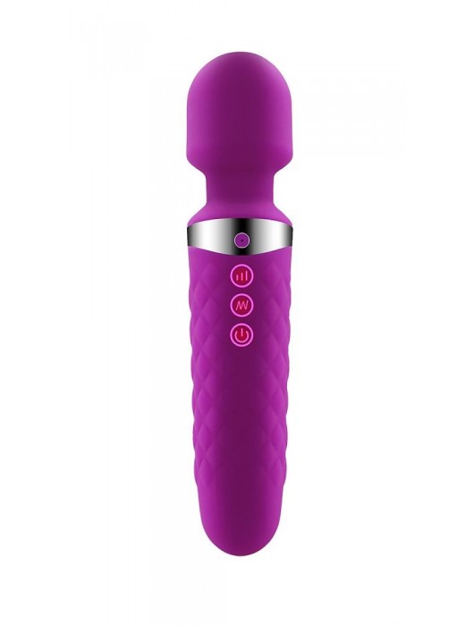 Фиолетовый wand-вибратор Be Wanded - 20 см. - Adrien Lastic