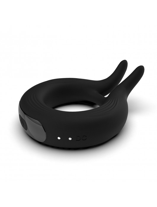 Черное эрекционное кольцо Marry Me Rechargeable Vibrating Cockring - Adrien Lastic - в Ноябрьске купить с доставкой