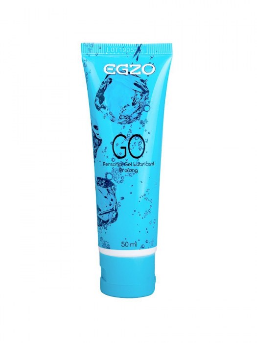 Набор из 10 пролонгирующих лубрикантов на водной основе Egzo Go (по 50 мл.) - EGZO - купить с доставкой в Ноябрьске