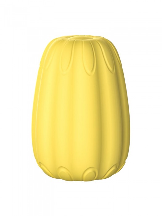 Желтый мастурбатор-яйцо Bisedze - LoveStore - в Ноябрьске купить с доставкой