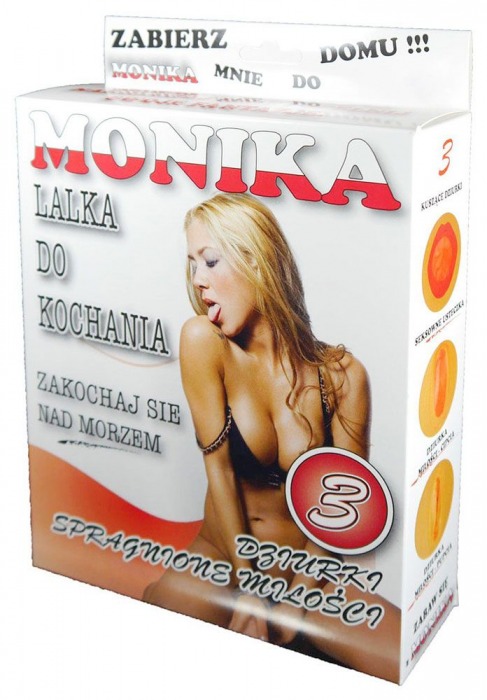 Надувная секс-кукла Monika - Boys of Toys - в Ноябрьске купить с доставкой