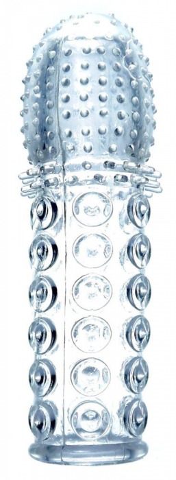 Прозрачная закрытая насадка на пенис - 13,5 см. - Boys of Toys - в Ноябрьске купить с доставкой