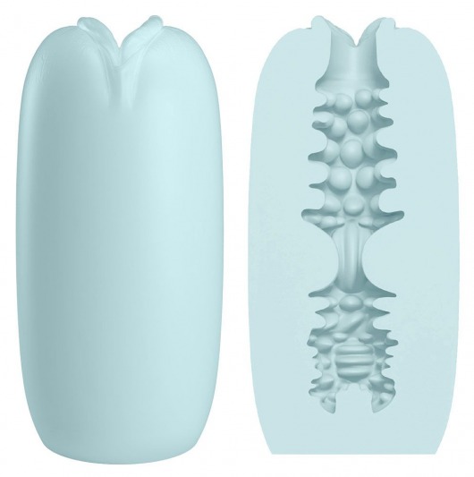 Голубой мастурбатор-вагина Olga - Baile - в Ноябрьске купить с доставкой