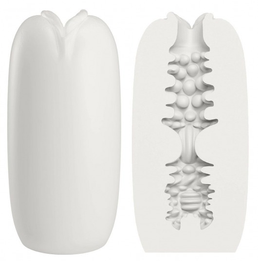 Белый мастурбатор-вагина Olga - Baile - в Ноябрьске купить с доставкой