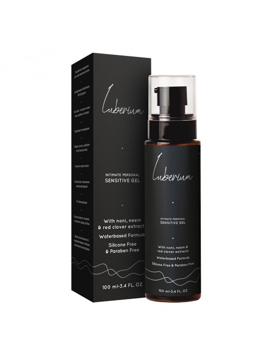Интимный гель для чувствительной кожи с экстрактами нони, нима и клевера Luberium Sensitive Gel - 100 мл. - Luberium - купить с доставкой в Ноябрьске