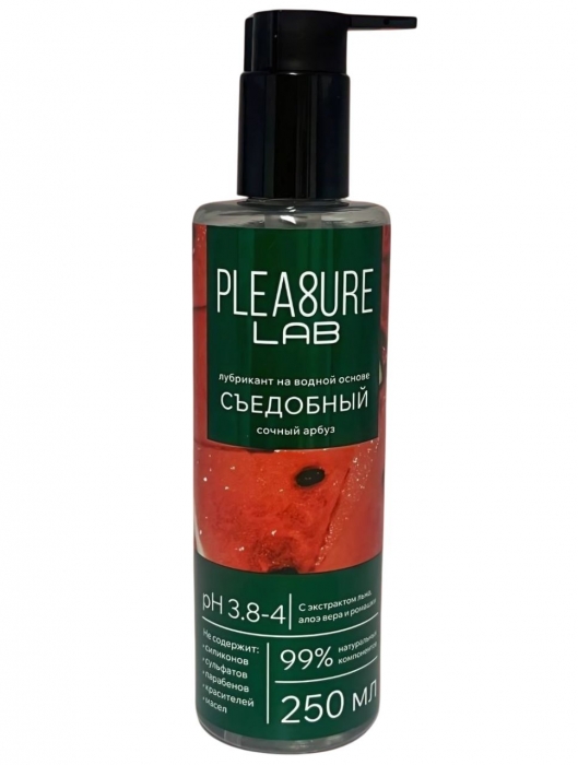 Лубрикант на водной основе Pleasure Lab с ароматом арбуза - 250 мл. - Pleasure Lab - купить с доставкой в Ноябрьске