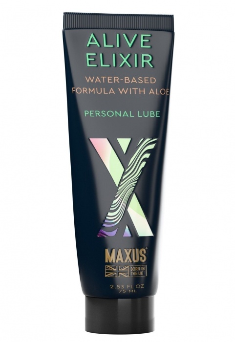 Интимный гель на водной основе MAXUS Alive Elixir - 75 мл. - Maxus - купить с доставкой в Ноябрьске