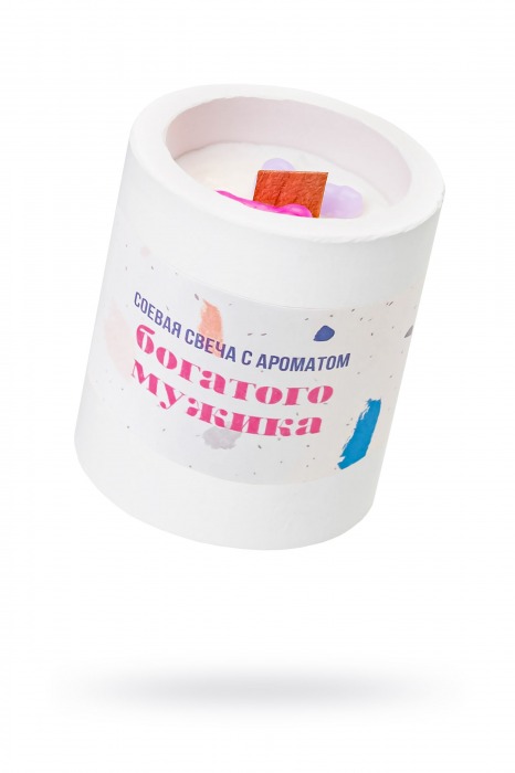 Ароматическая свеча «Богатый мужик» - Pecado - купить с доставкой в Ноябрьске