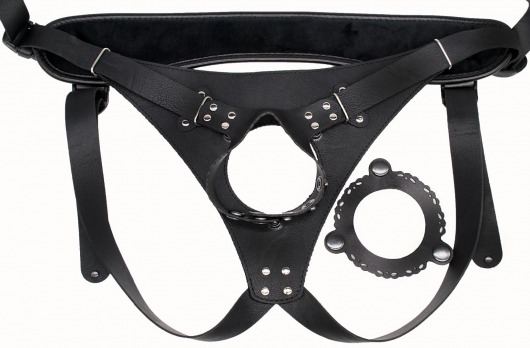 Пояс Hard Brutal для больших насадок - LOVETOY (А-Полимер) - купить с доставкой в Ноябрьске