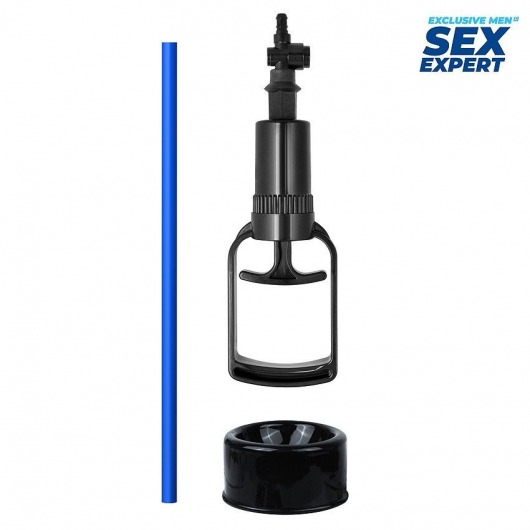 Комплект запасных частей для помпы: ручка, шланг и уплотнительная насадка - Sex Expert - купить с доставкой в Ноябрьске