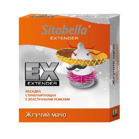 Стимулирующая насадка Sitabella Extender  Жгучий мачо - Sitabella - купить с доставкой в Ноябрьске