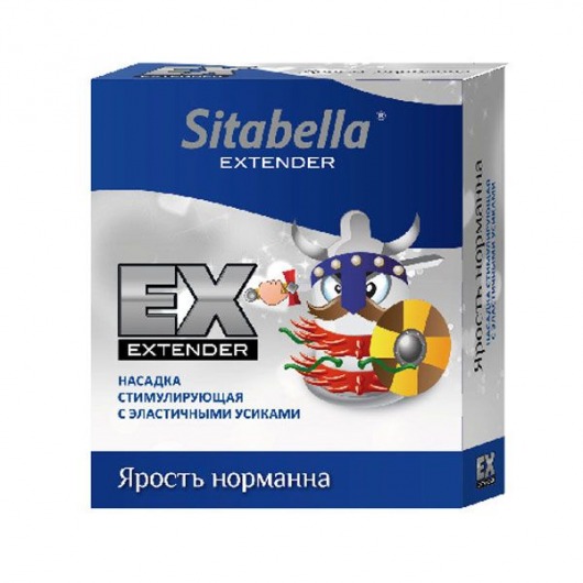 Стимулирующая насадка Sitabella Extender  Ярость норманна - Sitabella - купить с доставкой в Ноябрьске