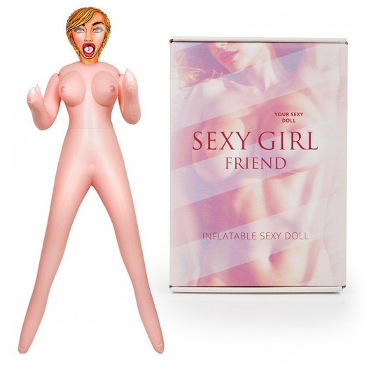 Надувная секс-кукла Камилла - Bior toys - в Ноябрьске купить с доставкой