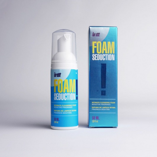 Очищающая пенка для тела Foam Seduction - 50 мл. - INTT - купить с доставкой в Ноябрьске