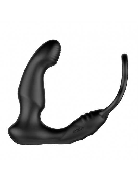 Черный двухмоторный массажер простаты Nexus Simul8 Wave Edition - Nexus Range - в Ноябрьске купить с доставкой