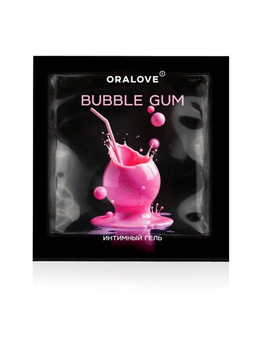 Саше съедобной оральной смазки OraLove с ароматом бабл-гам - 3 гр. - Биоритм - купить с доставкой в Ноябрьске