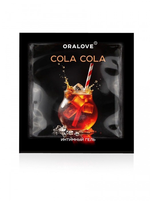 Саше съедобной оральной смазки OraLove с ароматом колы - 3 гр. - Биоритм - купить с доставкой в Ноябрьске