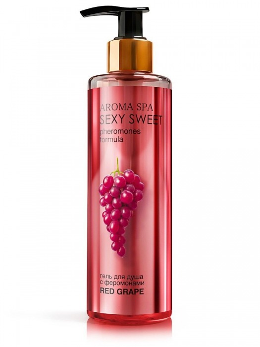 Гель для душа с феромонами и ароматом винограда Red Grape - 200 мл. -  - Магазин феромонов в Ноябрьске