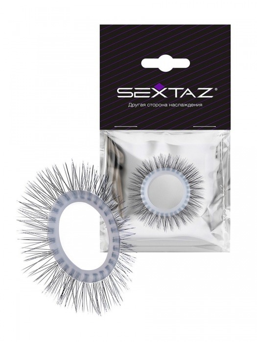 Круглое эрекционное кольцо с «ресничками» - Sextaz - в Ноябрьске купить с доставкой