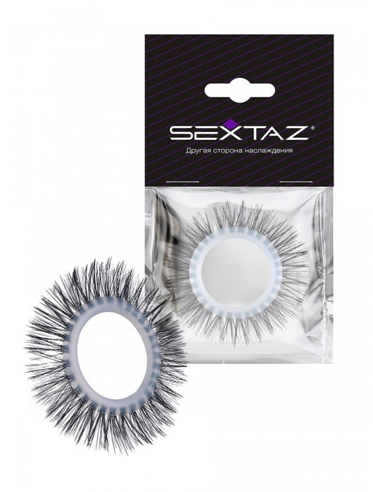 Круглое эрекционное кольцо с длинными «ресничками» - Sextaz - в Ноябрьске купить с доставкой
