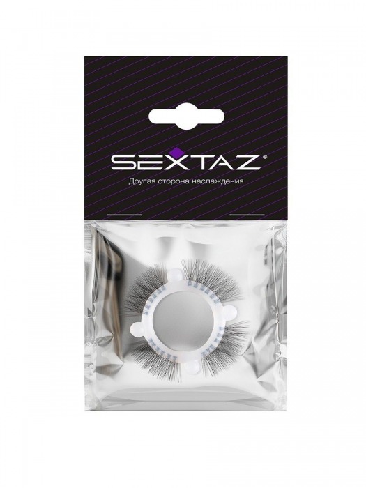 Эластичное кольцо с «ресничками» и 4 шариками - Sextaz - в Ноябрьске купить с доставкой