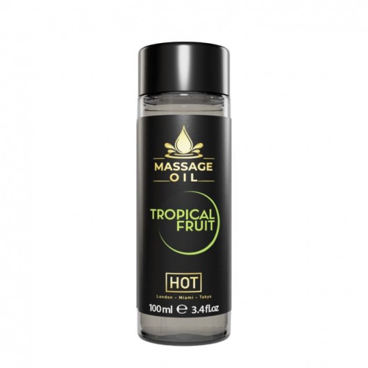 Массажное масло c ароматом тропических фруктов Massage Oil - 100 мл. - HOT - купить с доставкой в Ноябрьске
