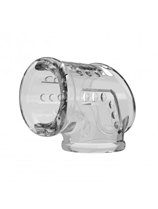 Прозрачная насадка на пенис и мошонку - Baile - в Ноябрьске купить с доставкой