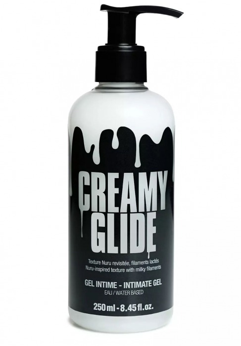 Лубрикант на водной основе Creamy Glide с консистенцией спермы - 250 мл. - Strap-on-me - купить с доставкой в Ноябрьске
