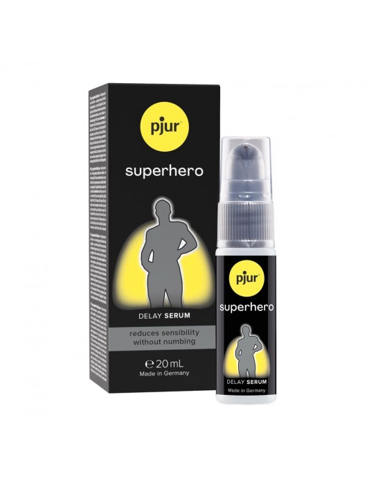 Пролонгатор-сыворотка pjur Superhero Delay Serum - 20 мл. - Pjur - купить с доставкой в Ноябрьске