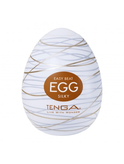 Мастурбатор-яйцо Tenga Egg Silky - Tenga - в Ноябрьске купить с доставкой