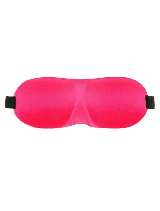 Розовая глухая маска на резинке - Sitabella - купить с доставкой в Ноябрьске