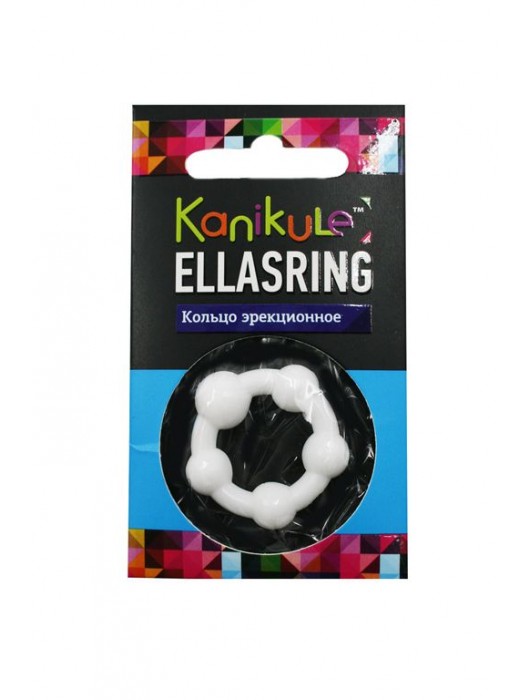 Цветное эрекционное кольцо с шариками Ellasring - Sitabella - в Ноябрьске купить с доставкой