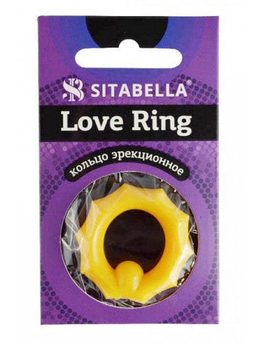Цветное эрекционное кольцо Love Ring - Sitabella - в Ноябрьске купить с доставкой