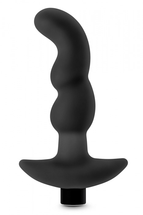 Черный вибромассажер простаты Prostate Massager 03 - 15,2 см. - Blush Novelties - в Ноябрьске купить с доставкой