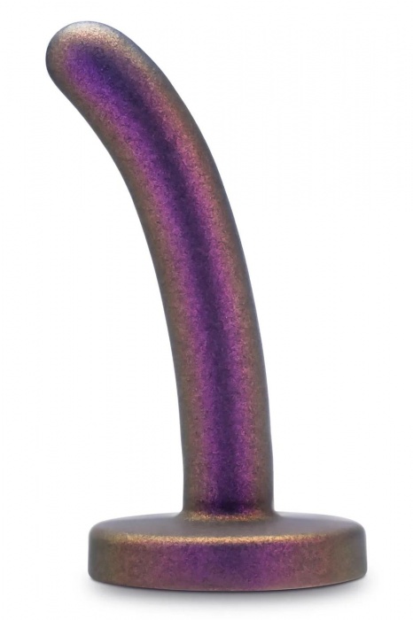 Фиолетовая насадка с гладкой поверхностью Surrender 4.75 Inch Beginner Pegging Dildo - 12 см. - Blush Novelties - купить с доставкой в Ноябрьске