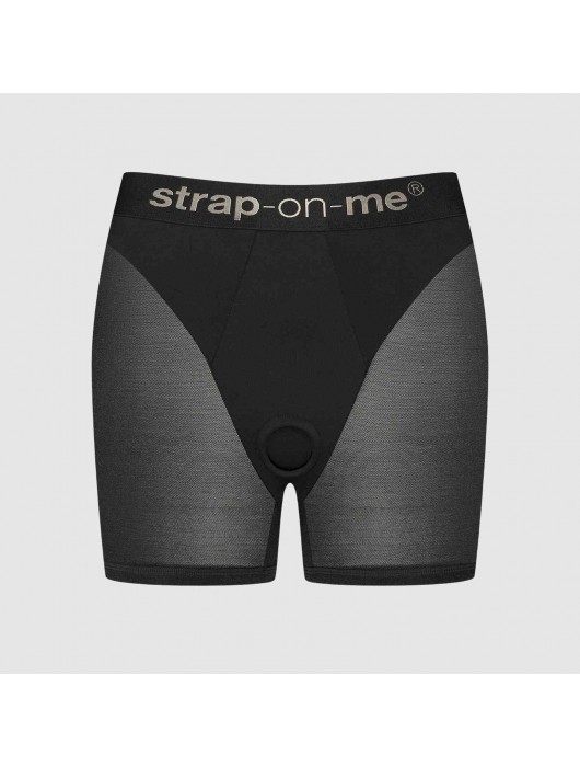 Трусики-шорты для фиксации насадок Strap-on-me Harness Lingerie Halo - size S - Strap-on-me - купить с доставкой в Ноябрьске