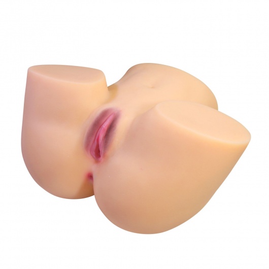 Телесный мастурбатор Liora с 2 любовными тоннелями - Baile - в Ноябрьске купить с доставкой