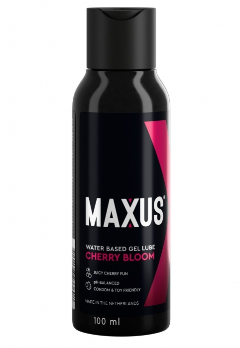 Лубрикант на водной основе MAXUS Cherry Bloom - 100 мл. - Maxus - купить с доставкой в Ноябрьске