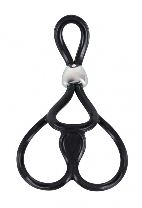 Лассо с подхватом мошонки Triple Ball-und Cockring - Orion - в Ноябрьске купить с доставкой