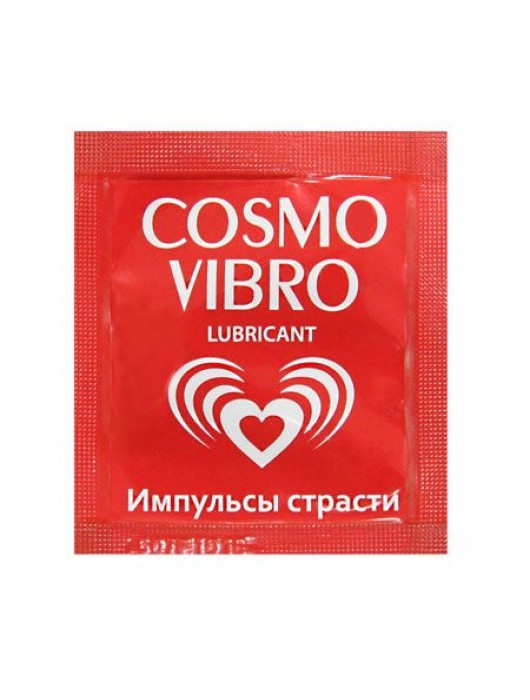 Пробник женского стимулирующего лубриканта на силиконовой основе Cosmo Vibro - 3 гр. - Биоритм - купить с доставкой в Ноябрьске
