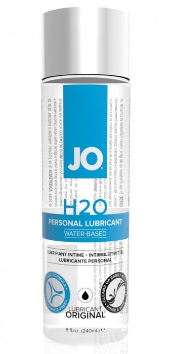 Нейтральный лубрикант на водной основе JO Personal Lubricant H2O - 240 мл. - System JO - купить с доставкой в Ноябрьске