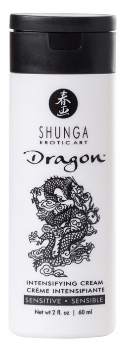 Интимный мужской крем SHUNGA DRAGON SENSITIVE - 60 мл. - Shunga - купить с доставкой в Ноябрьске