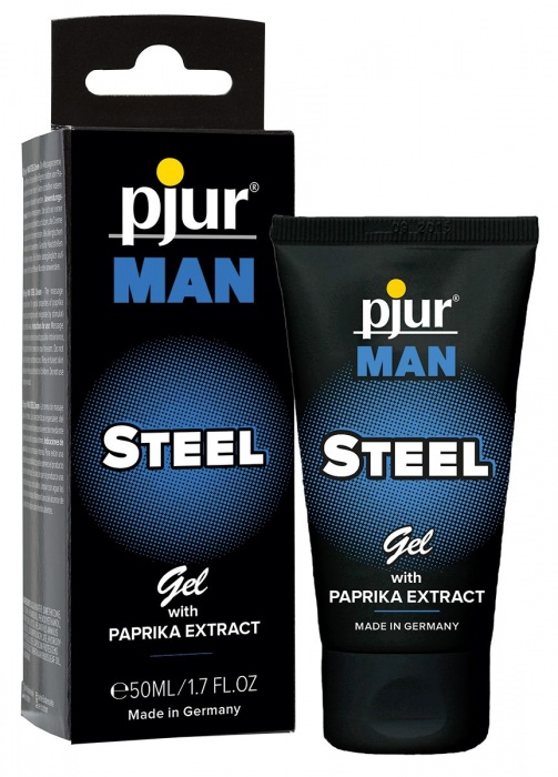 Эрекционный гель для пениса pjur MAN Steel Gel - 50 мл. - Pjur - купить с доставкой в Ноябрьске