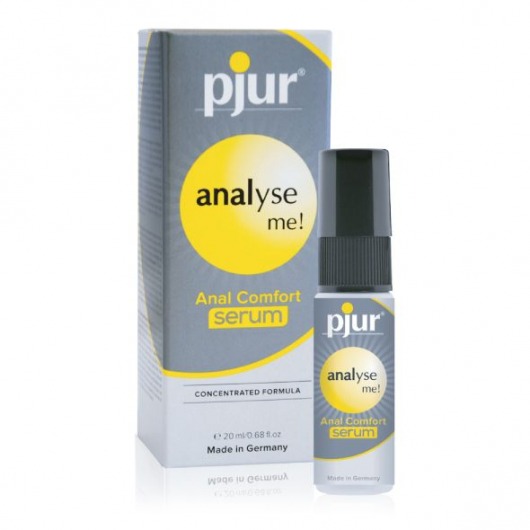 Анальный спрей pjur ANALYSE ME Serum - 20 мл. - Pjur - купить с доставкой в Ноябрьске