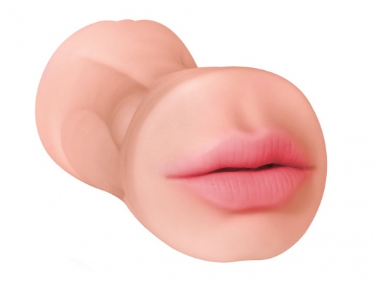 Двусторонний мастурбатор Goddess of Love - вагина и ротик - Lola Games - в Ноябрьске купить с доставкой