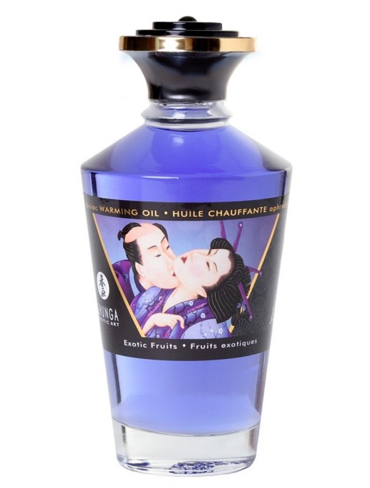 Массажное интимное масло с ароматом экзотических фруктов - 100 мл. - Shunga - купить с доставкой в Ноябрьске